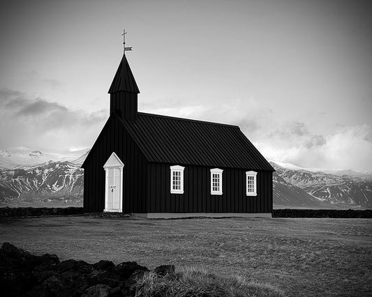 Images of Iceland:  Black Church