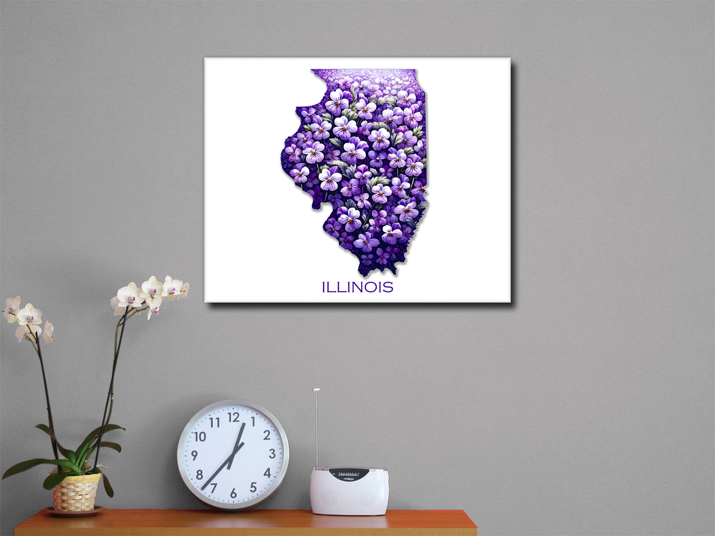 WanderFlowers-Illinois: Violet