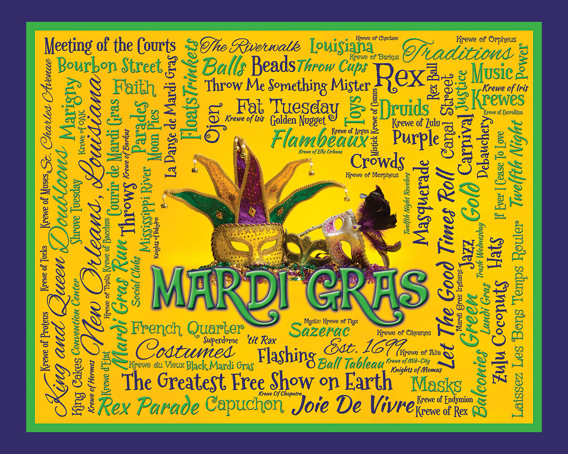 Louisiana: Mardi Gras Wiki Art