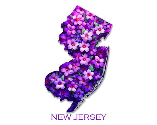 WanderFlowers-New Jersey: Violet