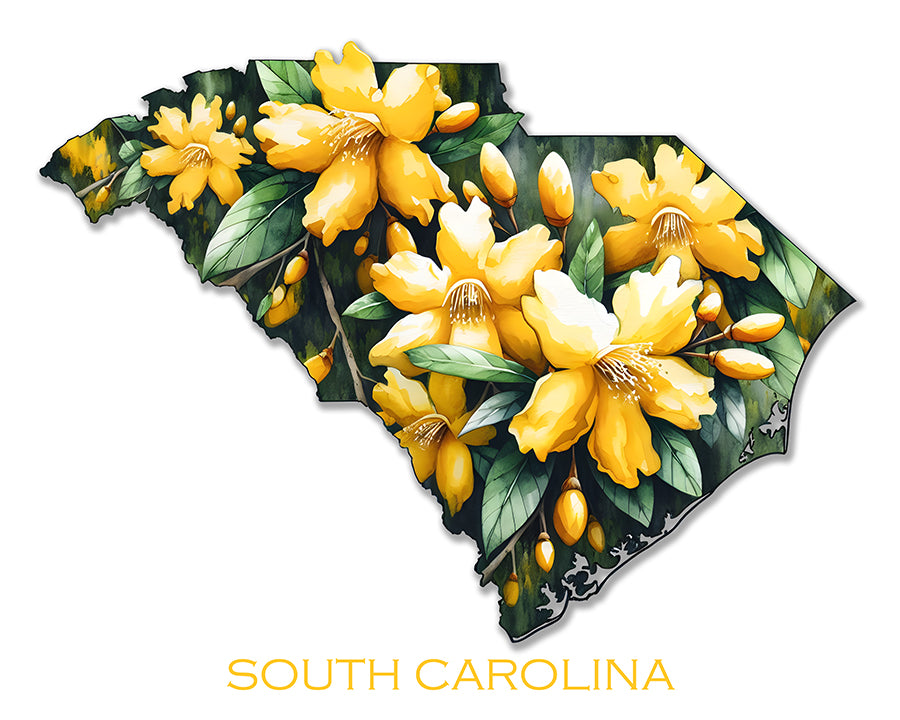 WanderFlowers-South Carolina: Yellow Jessamine